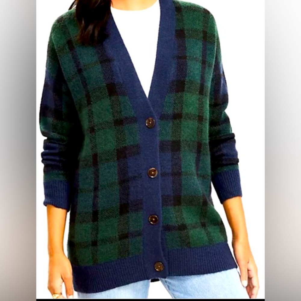LOFT boyfriend cardigan